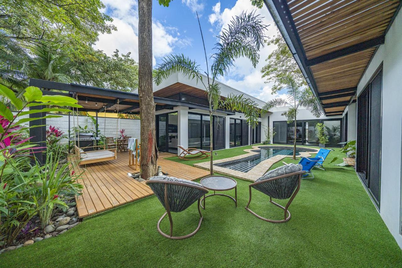 Playa Potrero - New Modern House, Pool In Guitar Shape - Casa Guitarra Vila Exterior foto