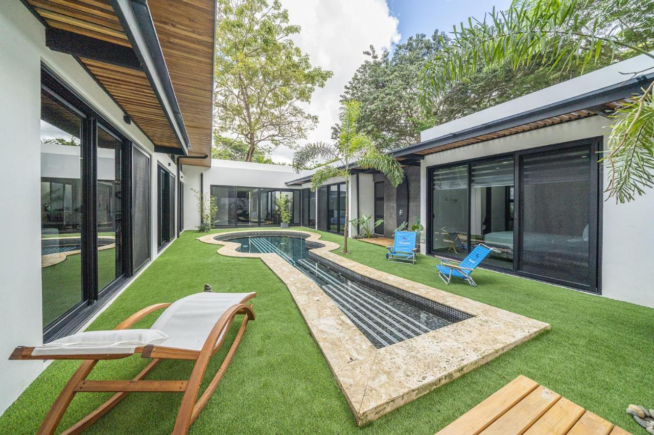 Playa Potrero - New Modern House, Pool In Guitar Shape - Casa Guitarra Vila Exterior foto